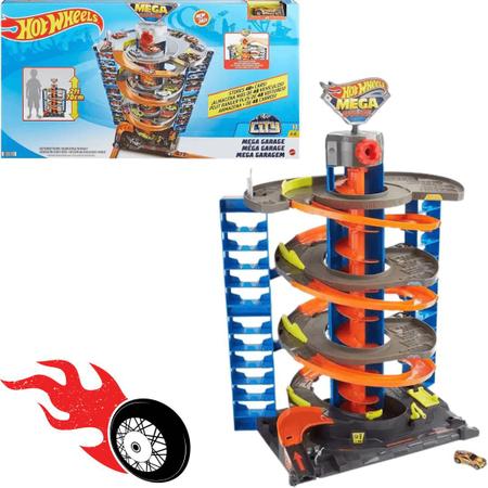 Garagem Hot Wheels - Mega City Garage 50 Playset