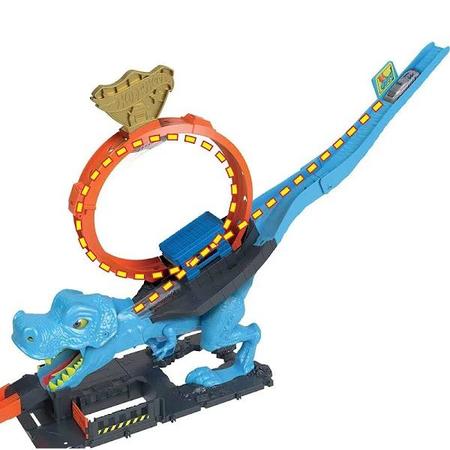 Hot Wheels CITY Pista T-REX Devorador Mattel HKX42 - Pistas de Brinquedo -  Magazine Luiza