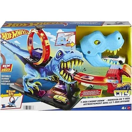 Hot Wheels CITY Pista T-REX Devorador Mattel HKX42 - Pistas de Brinquedo -  Magazine Luiza