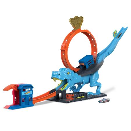 Pista Hot Wheels Dinossauro Triceratops Brinquedo Mattel - Pistas -  Magazine Luiza