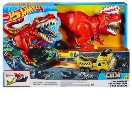 Hot Wheels T-Rex Rampage - Mattel - Pistas de Carros - Compra na