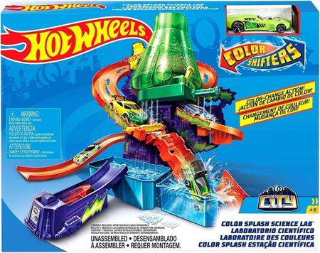 Pista Hot Wheels Color Shifters Estação Cientifica CCP76 Mattel -  Sacolão.com