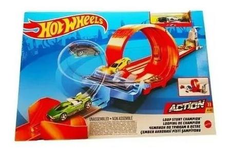 Hot Wheels Conjunto De Pista Campeonato De Looping - Mattel