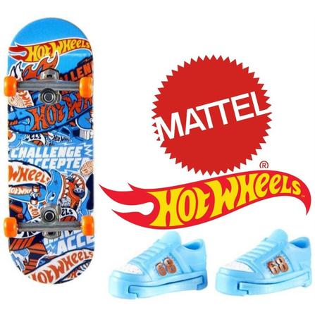 Hot Wheels Skate de Dedo com Tenis HGT46 - Mattel - Skate de Dedo -  Magazine Luiza