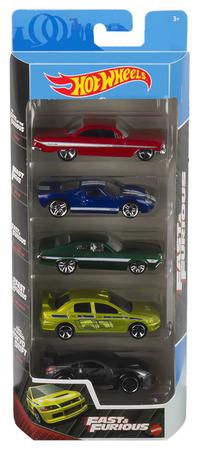 HOT WHEELS KIT COM 5 CARRINHOS VELOZES E FURIOSOS - MATTEL - Loja de  Brinquedos