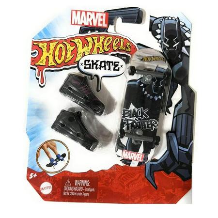 Hot Wheels Skate de Dedo Pantera Negra HNL74 - Mattel HMY18 - Os