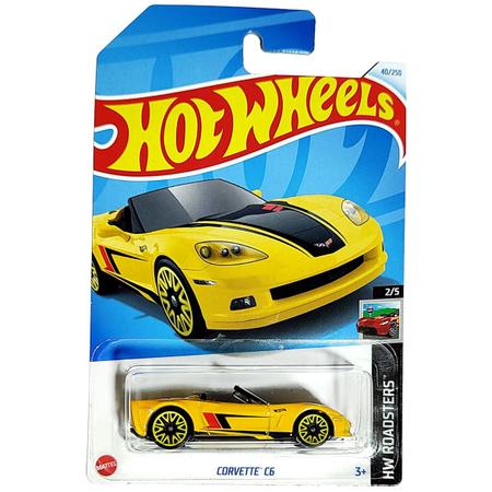 Imagem de Hot Wheels Mattel HW Roadsters Corvette C6 40/250 (Lote H - 2024)