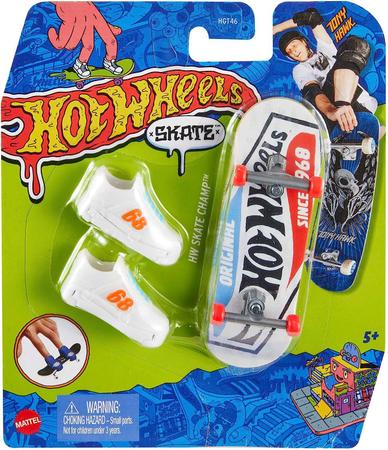 Skate de Dedo + tênis Profissional Sortido Hot wheels Mattel em Promoção na  Americanas