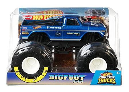 Imagem de Hot Wheels Monster Trucks 1:24 Bigfoot Vehicle Amazon Exclusive