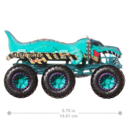 Imagem de Hot Wheels Monster Trucks Big Rigs MEGA-WREX Veículo Escala 1:64