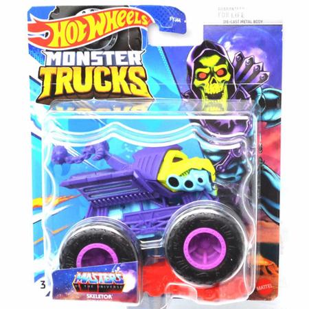 Carro Hot Wheels Monster Truck 1:64 sortidos Mattel FYJ44 - Blanc