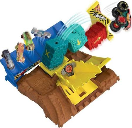 Imagem de Hot Wheels Monster Trucks Desafio Do Salto De Carro - Mattel