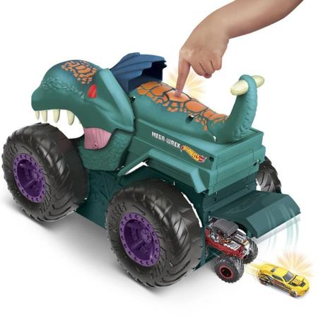 Brinquedo Hot Wheels Monster Trucks Devorador De Carro - Mattel - Carrinho  de Brinquedo - Magazine Luiza