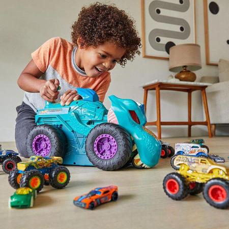 Brinquedo Hot Wheels Monster Trucks Devorador De Carro - Mattel - Carrinho  de Brinquedo - Magazine Luiza