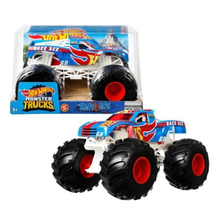 Hot Wheels Monster TRUCKS 1:24 FYJ83 Carrinhos Carros Coleção Miniatura  Brinquedo Colecionador Criança Menino Menina