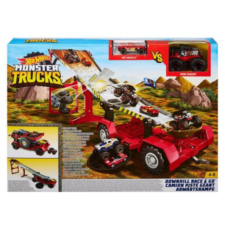 Hot Wheels Pista Monster Trucks Lançadores Radicais Shark - GKY03 - Mattel  - Pistas - Magazine Luiza