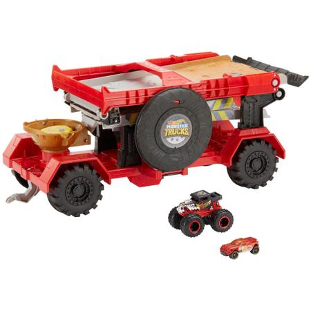 Pista De Corrida Hot Wheels Monster Trucks Radicais Extremo