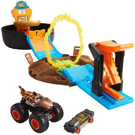 Pista Hot Wheels Pneus De Acrobacias Monster Truck - Mattel - Pistas -  Magazine Luiza