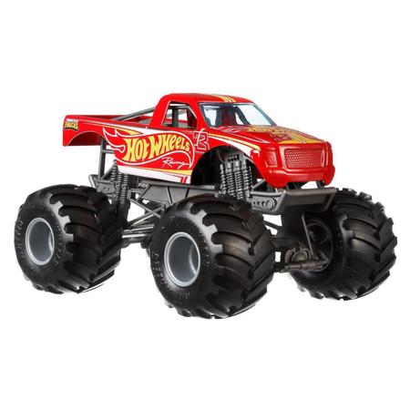 Hot Wheels Monster Trucks - Monster Mover +3 Veículos Caminhões