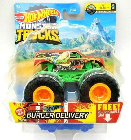 Veículo Hot Wheels Monster Trucks Sortido Mattel - Fátima Criança