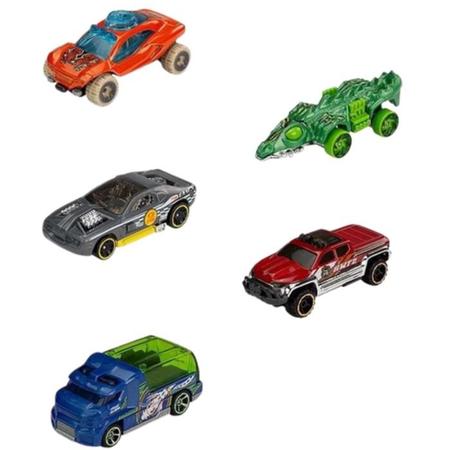 Carrinhos Hot Wheels Pacote Presente com 5 Carros - MATTEL