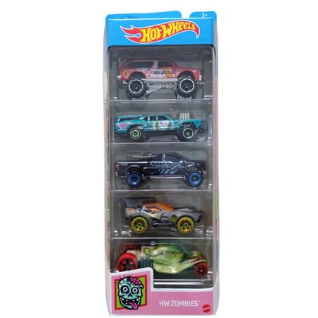 Carrinhos - Hot Wheels - Pacote com 5 Carros - Sortidos - Mattel