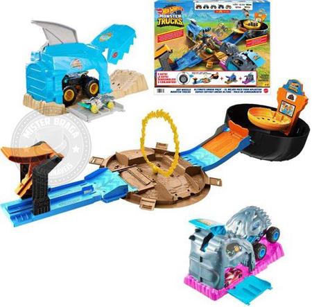 Pista Hot Wheels Transportador Monster Truck, Brinquedo Hot Wheels Usado  86685905