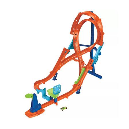 Hot wheels wall tracks pista lancador aereo mattel