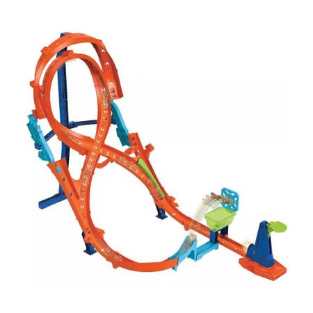 Hot wheels wall tracks pista lancador aereo mattel