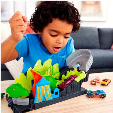 Hot Wheels Pista Ataque Toxico Dinossauro Mattel FNB05 – Starhouse