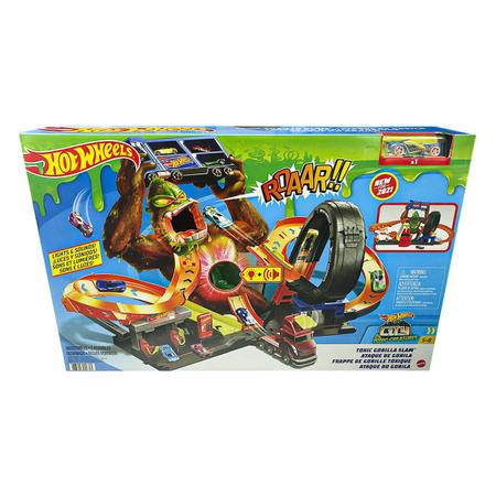 Pista Hot Wheels City - Ataque Tóxico do Dinossauro - Mattel - Pistas -  Magazine Luiza