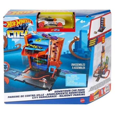 Pista Hot Wheels City Garagem Mattel HDR28 - Star Brink Brinquedos