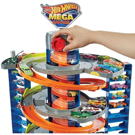 Pista Hot Wheels City Mega Garagem Espiral - Mattel