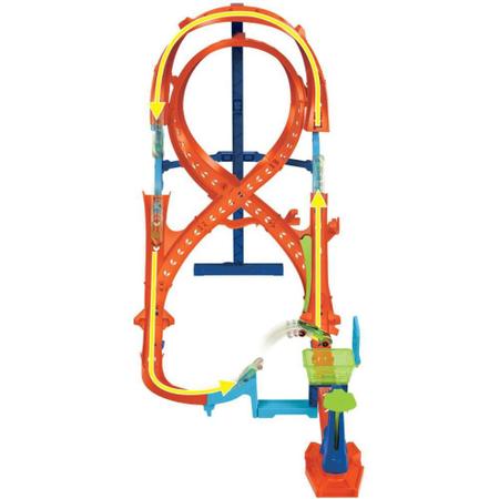 Hot Wheels Salto Vertical em 8 - Autobrinca Online