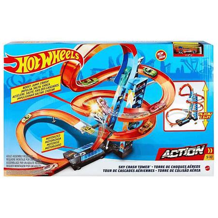 Hot wheels wall tracks pista lancador aereo mattel