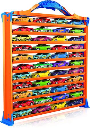 Porta Carrinho Hot Wheels e Pista 3 em 1 - Detalhes Magazine