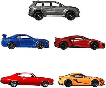 Hot Wheels Premium Cars Fast Furious Premium Bundle Gif