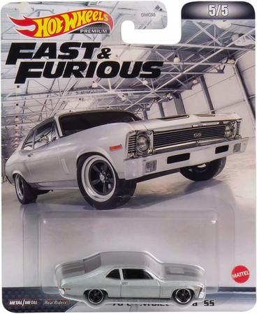 Imagem de Hot wheels premium - fast & furious - 1970 chevrolet nova ss 3/5