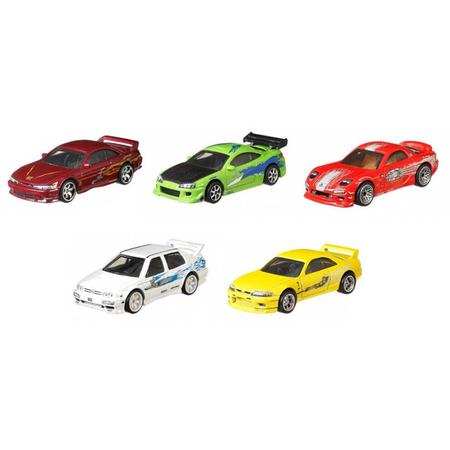 Coleção Com 5 Velozes e Furiosos Hot Wheels Premium Lote L - - Noy  Brinquedos