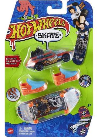 Hot Wheels Skate De Dedo Com Tênis Fingerboards - Mattel