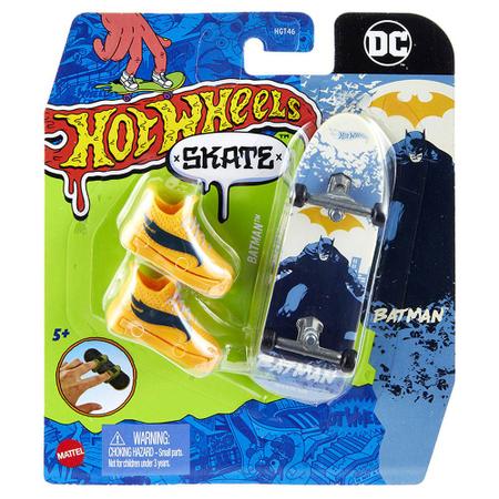 Hot Wheels Skate De Dedo Com Tênis Hgt46