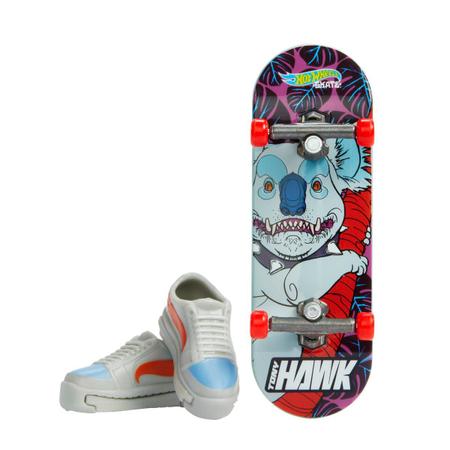 Skate De Dedo Hot Wheels Bright Flight Tony Hawk - Mattel