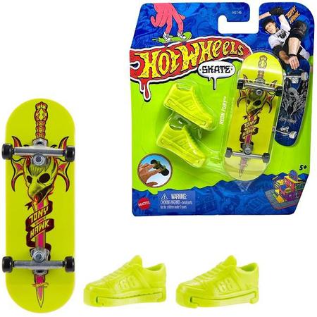 Hot Wheels Skate De Dedo Com Tênis E Carro Hgt71 - Mattel