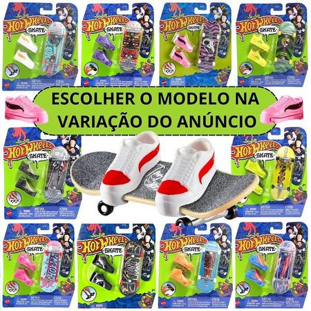 Hot Wheels Skate de Dedo Tony Hawk com Tênis Sortido - HGT46 - Mattel -  DoRéMi Brinquedos: As melhores marcas em brinquedos e artigos recretativos