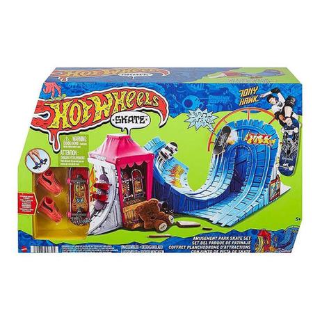 Skate de Dedo com Carrinho Hot Wheels - Tony Hawk - Mattel