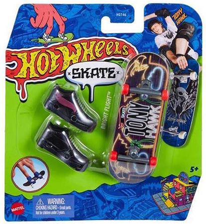 Hot Wheels Skate de Dedo Tony Hawk Shredator - Mattel