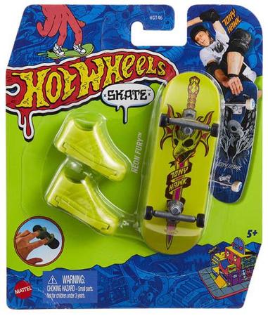 Skate De Dedo Hot Wheels Bright Flight Tony Hawk - Mattel