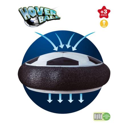 Imagem de Hover Ball Bola Flutuante Com Luz De Led Brinquedo Futebol - Zoop Toys