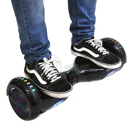 Hoverboard Skate Élétrico Bluetooth Com Led Alça Curta 6,5 Polegadas Fogo  e Água - YDTECH - Hoverboard - Magazine Luiza