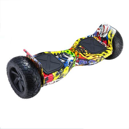 Hoverboard Skate Élétrico Bluetooth Com Led Alça Curta 6,5 Polegadas Fogo  e Água - YDTECH - Hoverboard - Magazine Luiza